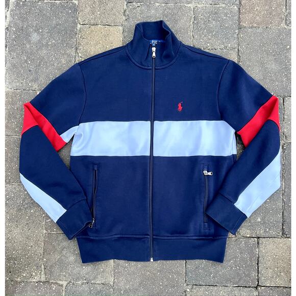 Polo by Ralph Lauren Other - Polo by Ralph Lauren red, white, blue retro style track jacket size S